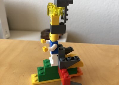 Christine Traut in einem LEGO® Serious Play® Workshop
