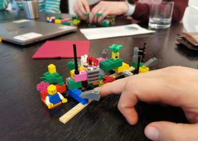 Martin Gerber in einem LEGO® Serious Play® Workshop