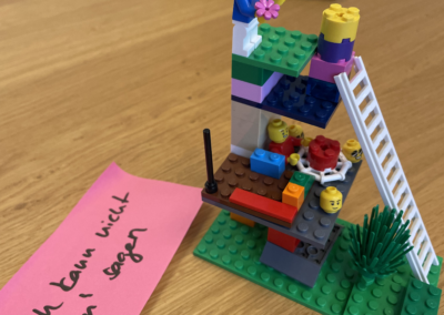 Philipp Akeret in einem LEGO® Serious Play® Workshop