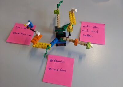 Philipp Akeret in einem LEGO® Serious Play® Workshop