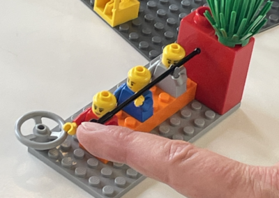 Philipp Akeret in einem LEGO® Serious Play® Workshop