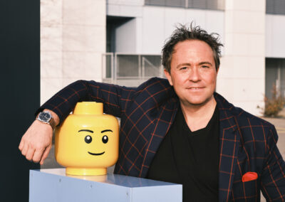 Raphael Frangi in einem LEGO® Serious Play® Workshop