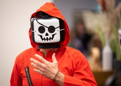 Raphael Frangi in einem LEGO® Serious Play® Workshop