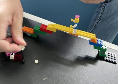 René Feldbauer in einem LEGO® Serious Play® Workshop