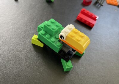 René Feldbauer in einem LEGO® Serious Play® Workshop