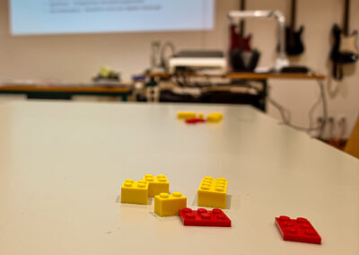 Samuel Müller in einem LEGO® Serious Play® Workshop