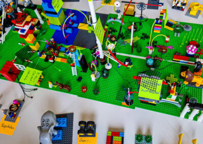 Samuel Müller in einem LEGO® Serious Play® Workshop